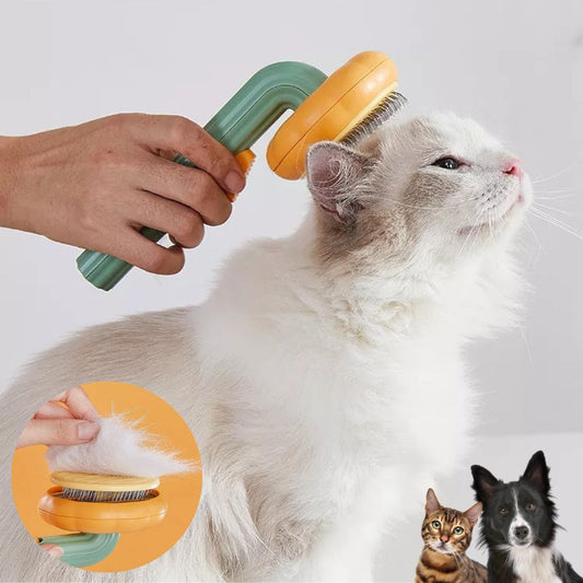 Pumpkin Pet Brush For Cats And Dogs