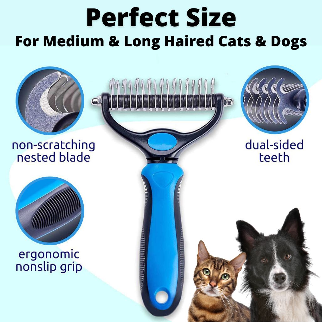 PetRake™ Professional Deshedding Tool For Dogs And Cats