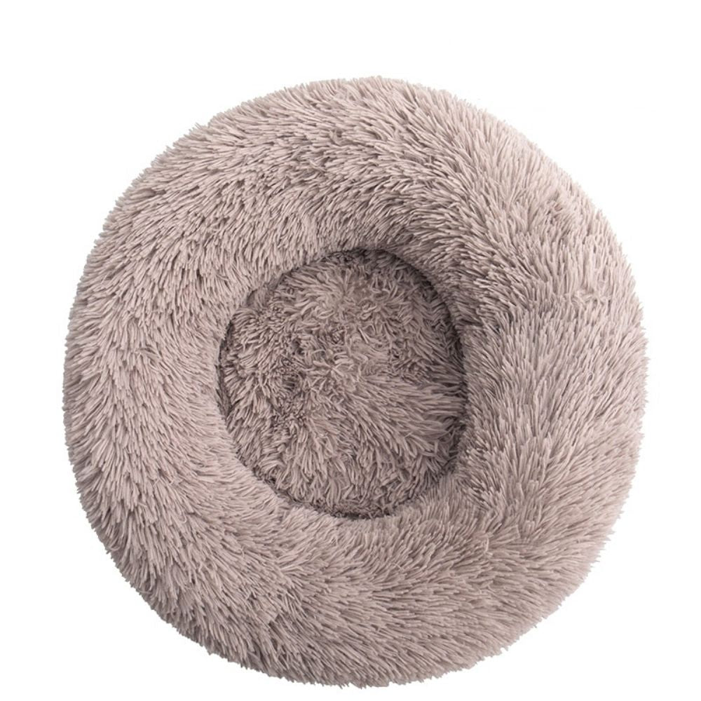 Fluffy Calming Pet Bed For Dogs And Cats