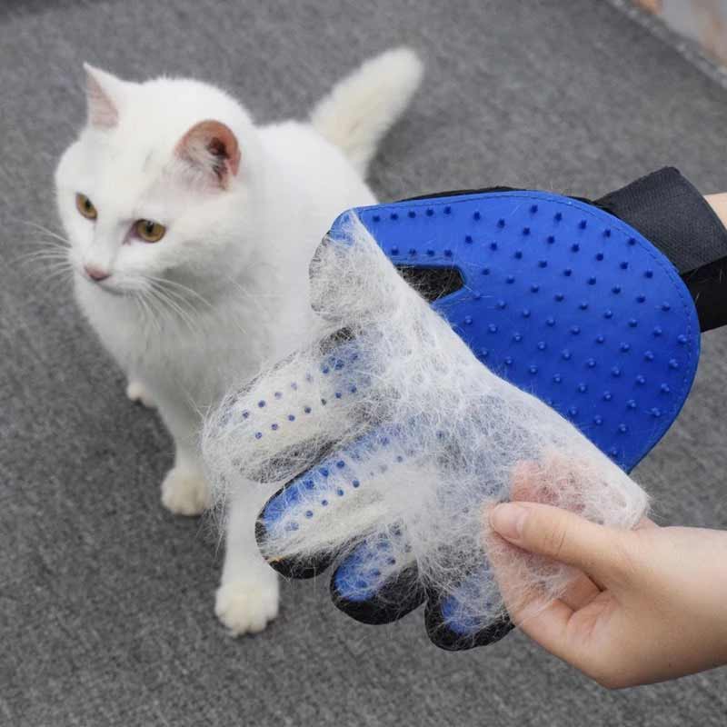 Gentle Grooming Cat Glove